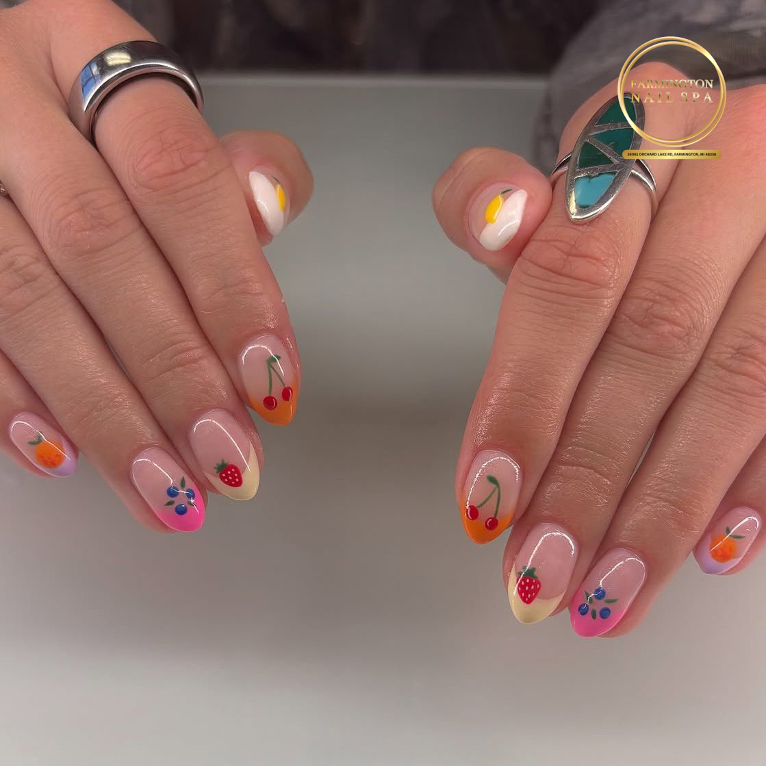 Best dip powder nails at Farmington Nail Spa